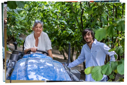 Loredana e il figlio Andreas