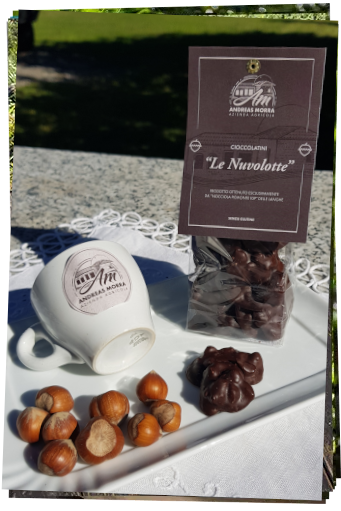 presentation of 'Nuvolotte' dark chocolate